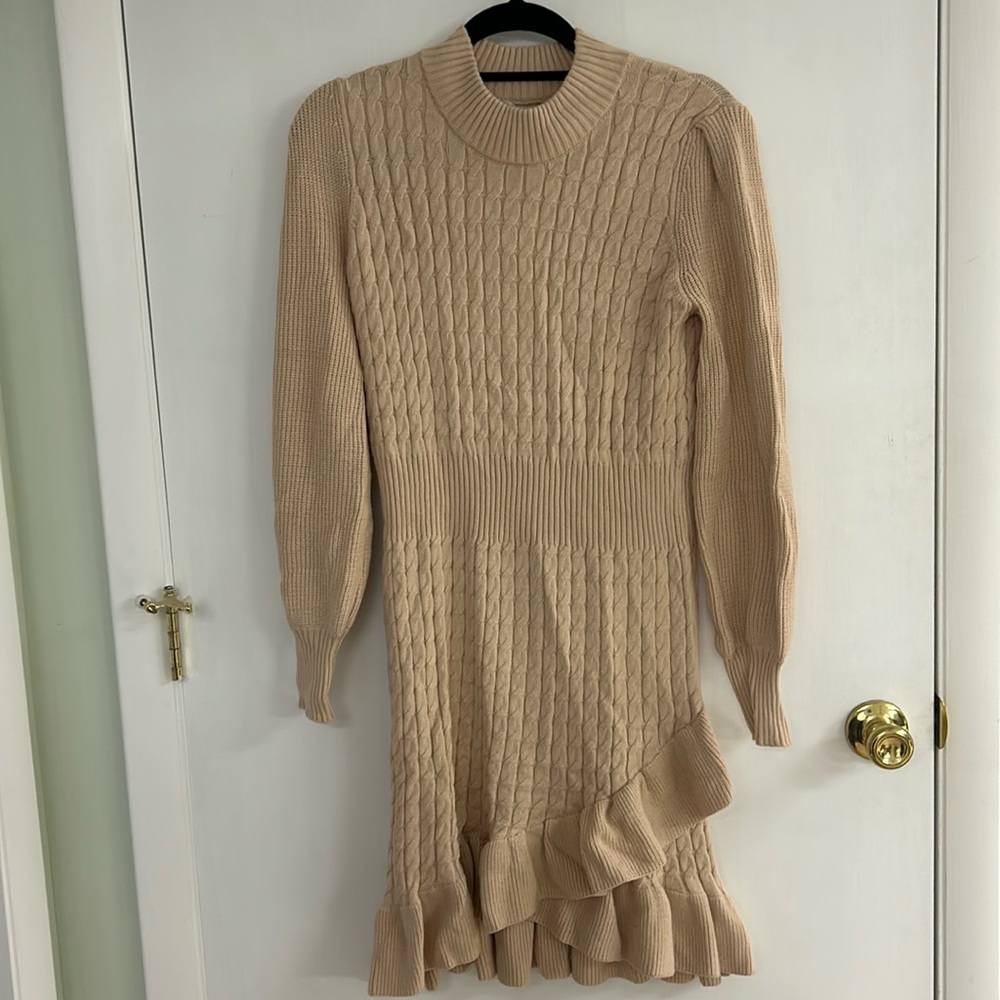 Anthro sweater dress